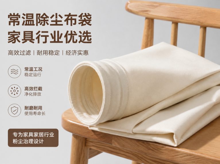 慈溪拒水防油防静电针刺毡滤袋